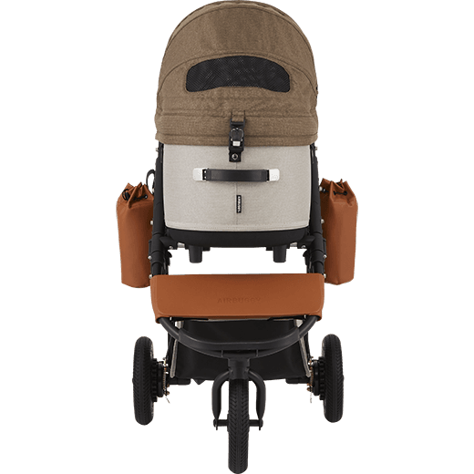 AirBuggy DOME 3 Brake Pet Stroller & Travel System | Handbrake | Slim Fold