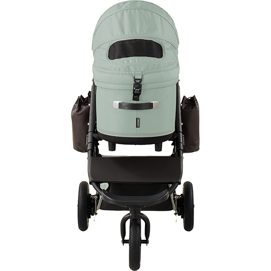 AirBuggy DOME 3 Brake Pet Stroller & Travel System | Handbrake | Slim Fold