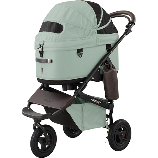 AirBuggy DOME 3 Brake Pet Stroller & Travel System | Handbrake | Slim Fold