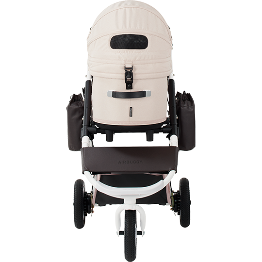 AirBuggy DOME 3 Brake Pet Stroller & Travel System | Handbrake | Slim Fold