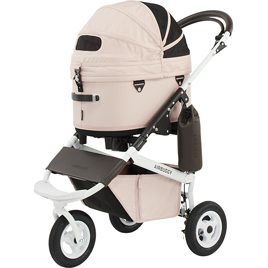 AirBuggy DOME 3 Brake Pet Stroller & Travel System | Handbrake | Slim Fold
