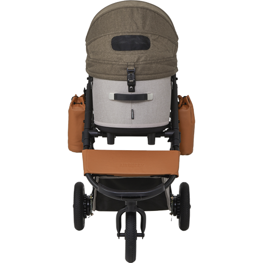 AirBuggy DOME 3 Brake Pet Stroller & Travel System | Handbrake | Slim Fold