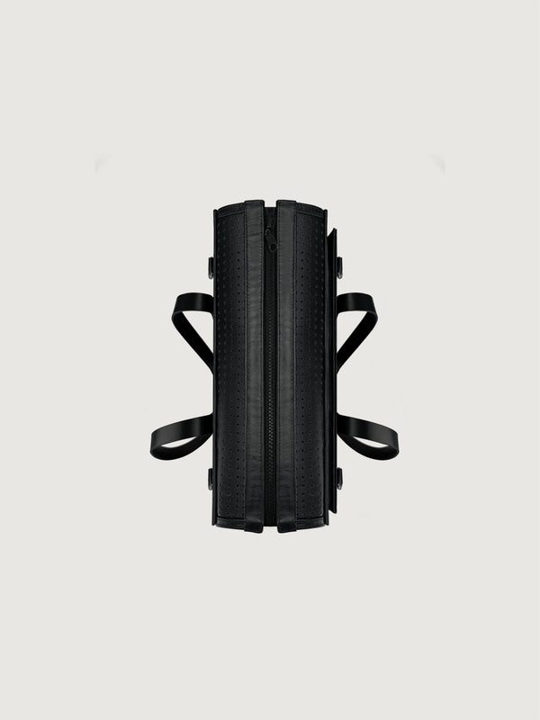 Arnold & Co The Classic | Leather Pet Carrier-Pet Carrier-Arnold & Co- Silver Circle Pets