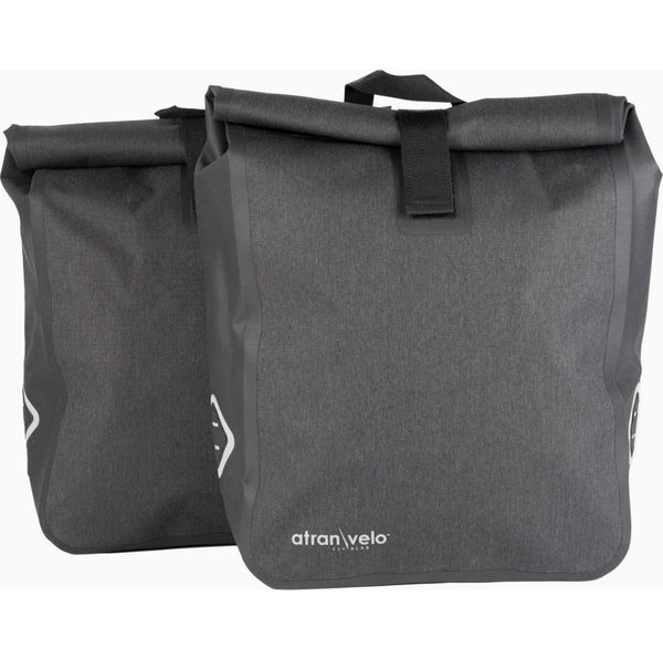 AtranVelo TRAVEL Waterproof AVS Side Panniers 25 + 25 Litre-Pet Accessories-AtranVelo- Silver Circle Pets