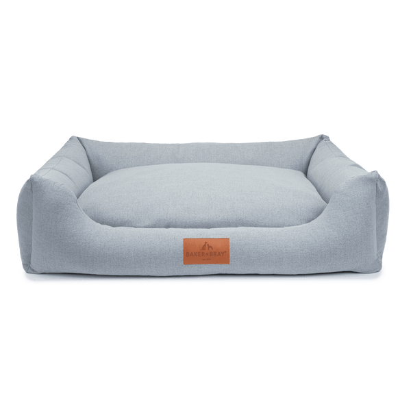 Baker & Bray Eco Luxe Dog Bed Interchangeable Spare Covers-Dog Beds-Baker & Bray- Silver Circle Pets