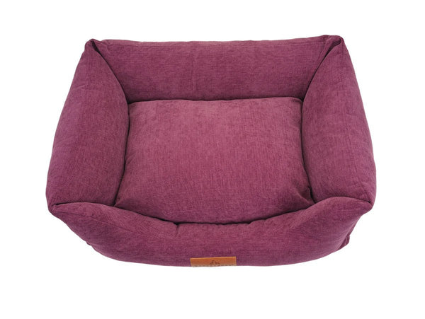 Baker & Bray Eco Luxe Orthopaedic Luxury Dog Bed-Dog Beds-Barker & Bray- Silver Circle Pets