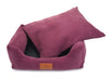 Baker & Bray Eco Luxe Orthopaedic Luxury Dog Bed-Dog Beds-Barker & Bray- Silver Circle Pets
