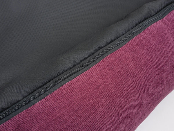 Baker & Bray Eco Luxe Orthopaedic Luxury Dog Bed-Dog Beds-Barker & Bray- Silver Circle Pets
