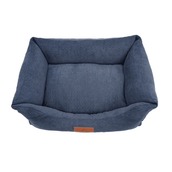 Baker & Bray Eco Luxe Orthopaedic Luxury Dog Bed-Dog Beds-Barker & Bray- Silver Circle Pets
