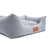 Baker & Bray Eco Luxe Orthopaedic Luxury Dog Bed-Dog Beds-Barker & Bray- Silver Circle Pets