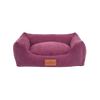 Baker & Bray Eco Luxe Orthopaedic Luxury Dog Bed-Dog Beds-Barker & Bray- Silver Circle Pets