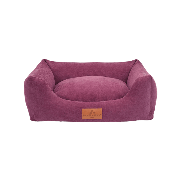 Baker & Bray Eco Luxe Orthopaedic Luxury Dog Bed-Dog Beds-Barker & Bray- Silver Circle Pets