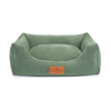 Baker & Bray Eco Luxe Orthopaedic Luxury Dog Bed-Dog Beds-Barker & Bray- Silver Circle Pets