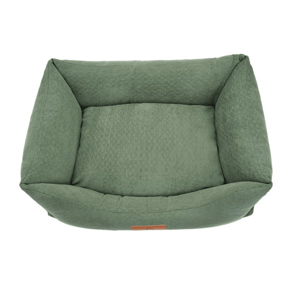 Baker & Bray Eco Luxe Orthopaedic Luxury Dog Bed-Dog Beds-Barker & Bray- Silver Circle Pets