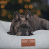 Baker & Bray Eco Luxe Orthopaedic Luxury Dog Bed-Dog Beds-Barker & Bray- Silver Circle Pets