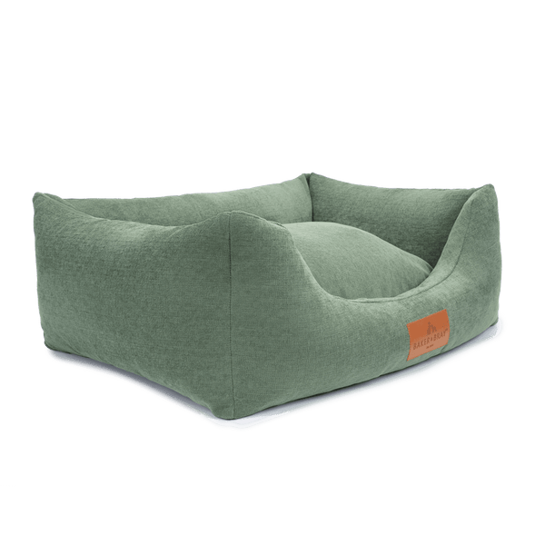 Baker & Bray Eco Luxe Orthopaedic Luxury Dog Bed-Dog Beds-Barker & Bray- Silver Circle Pets