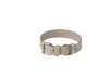 Baker & Bray Sustainable Leather Dog Collar | Ash-Dog Collar-Baker & Bray- Silver Circle Pets