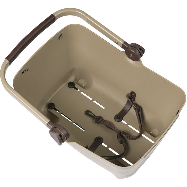 Basil Buddy MIK Dog Bike Basket-Pet Accessories-Basil- Silver Circle Pets