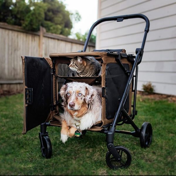 Ibiyaya BigBuddy 2-in-1 Pet Stroller and Crate