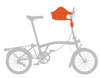 Brook & Breeze Canine Copilot Folding Bike Front Mount