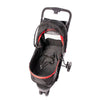Buddies on the Go! 3-Wheel Pet Buggy | 20% Off-Pet Strollers-Buddies on the go!- Silver Circle Pets