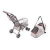 Buddies on the Go! 4-in-1 Pet Travel System Deluxe | 20% Off-Pet Strollers-Buddies on the go!- Silver Circle Pets