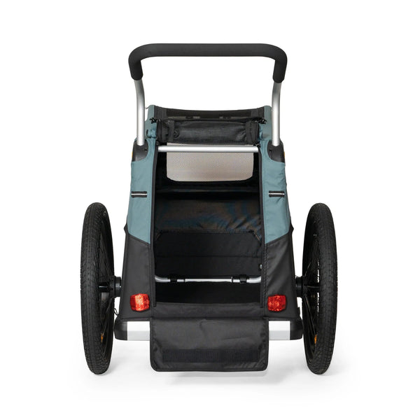 Burley Bark Ranger™ Dog Bike Trailer & Stroller-Pet Trailer-Burley- Silver Circle Pets