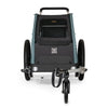 Burley Bark Ranger™ Dog Bike Trailer & Stroller-Pet Trailer-Burley- Silver Circle Pets