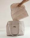 By Teddy Bouclé Pet Carrier | 2-in-1-Pet Carrier-By Teddy- Silver Circle Pets