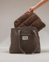 By Teddy Bouclé Pet Carrier | 2-in-1-Pet Carrier-By Teddy- Silver Circle Pets