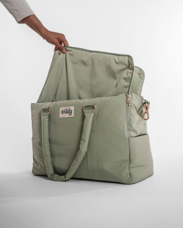 By Teddy Puffer Dog Carrier | 2-in-1-Dog Carrier-By Teddy- Silver Circle Pets