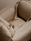 By Teddy The Cosy Dog Car Seat | Vegan Sherpa Fabric-Dog Car Seat-By Teddy- Silver Circle Pets
