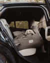 By Teddy The Cosy Dog Car Seat | Vegan Sherpa Fabric-Dog Car Seat-By Teddy- Silver Circle Pets