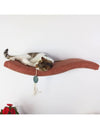 Cat's Atelier Metal Base Cat Wall Shelf | WAVE 95 cm Unymmetrical Left