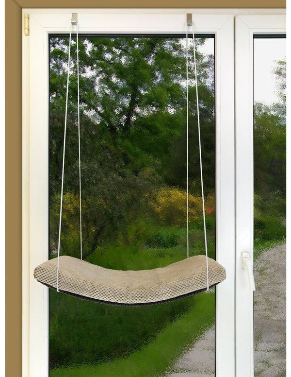 Cat's Atelier Cat Window Shelf | The Arcing View 75 cm