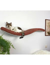 Cat's Atelier Cat Shelf | Playful Curve Left 95 cm-Cat Shelf-Cat's Atelier- Silver Circle Pets