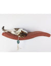 Cat's Atelier Cat Wall Shelf | Playful Curve Left 75 cm-Cat Shelf-Cat's Atelier- Silver Circle Pets