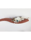 Cat's Atelier Cat Wall Shelf | The Playful Curve Right 95 cm-Cat Shelf-Cat's Atelier- Silver Circle Pets
