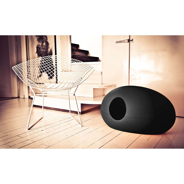 Design Cat Litter Box-Cat Litter Box-SinDesign- Silver Circle Pets