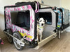 Doggy Tourer Beethoven XL 4-Wheel Dog Bike Trailer-Dog Bike Trailer-Doggy Tourer- Silver Circle Pets