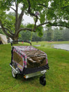 Doggy Tourer Boomer X Dog Bike Trailer-Dog Bike Trailer-Doggy Tourer- Silver Circle Pets