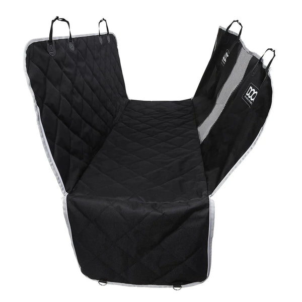 DOOG Dog Car Seat Cover | Rear Bench Seat | Large-Dog Car Seat-DOOG- Silver Circle Pets