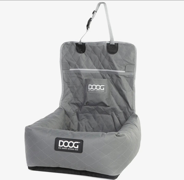 DOOG Dog Car Seat - Small to Medium | 2-in-1 Functionality-Dog Car Seat-DOOG- Silver Circle Pets