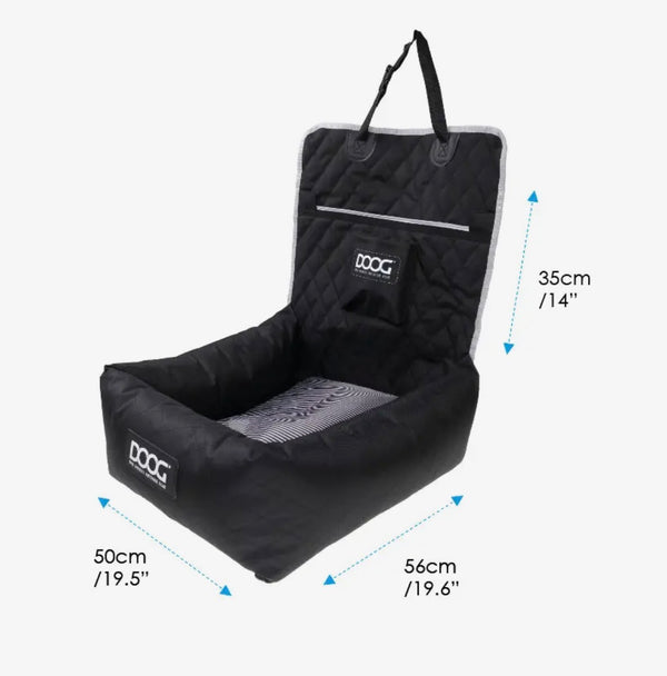 DOOG Dog Car Seat - Small to Medium | 2-in-1 Functionality