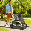 PawHut 210V Shock Absorbing Large Pet Stroller