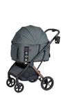FikaGO Agile 2 Pet Stroller | Auto One-Second Fold-Pet Strollers-FikaGo- Silver Circle Pets