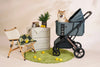 FikaGO Agile 2 Pet Stroller | Auto One-Second Fold-Pet Strollers-FikaGo- Silver Circle Pets