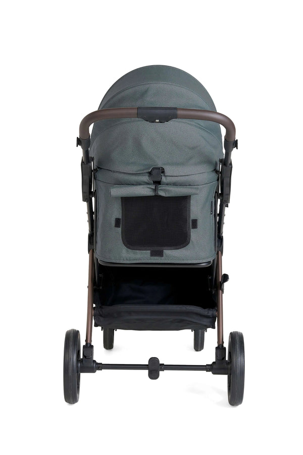FikaGO Agile 2 Pet Stroller | Auto One-Second Fold-Pet Strollers-FikaGo- Silver Circle Pets