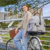 FikaGO Flytta Plus Bike Link | Rear Rack Bicycle Attachment-Dog Bike Basket Mounting Kit-FikaGo- Silver Circle Pets