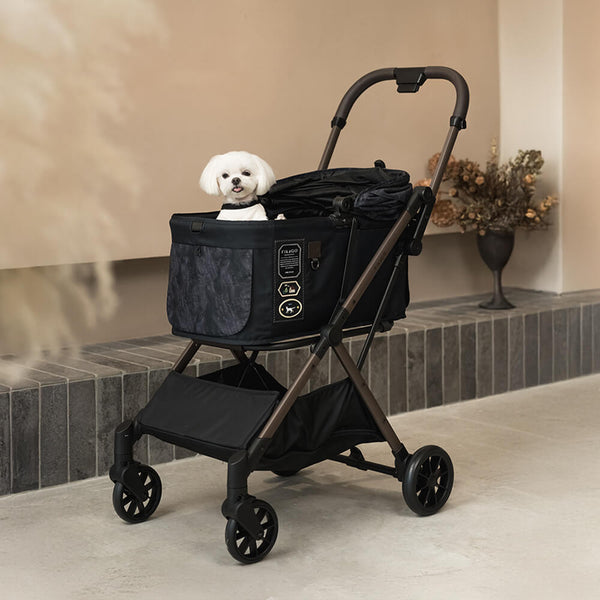 FikaGO Free To Go 2.5 Interchangeable Fabric + Canopy Set-Pet Stroller Accessories-FikaGo- Silver Circle Pets